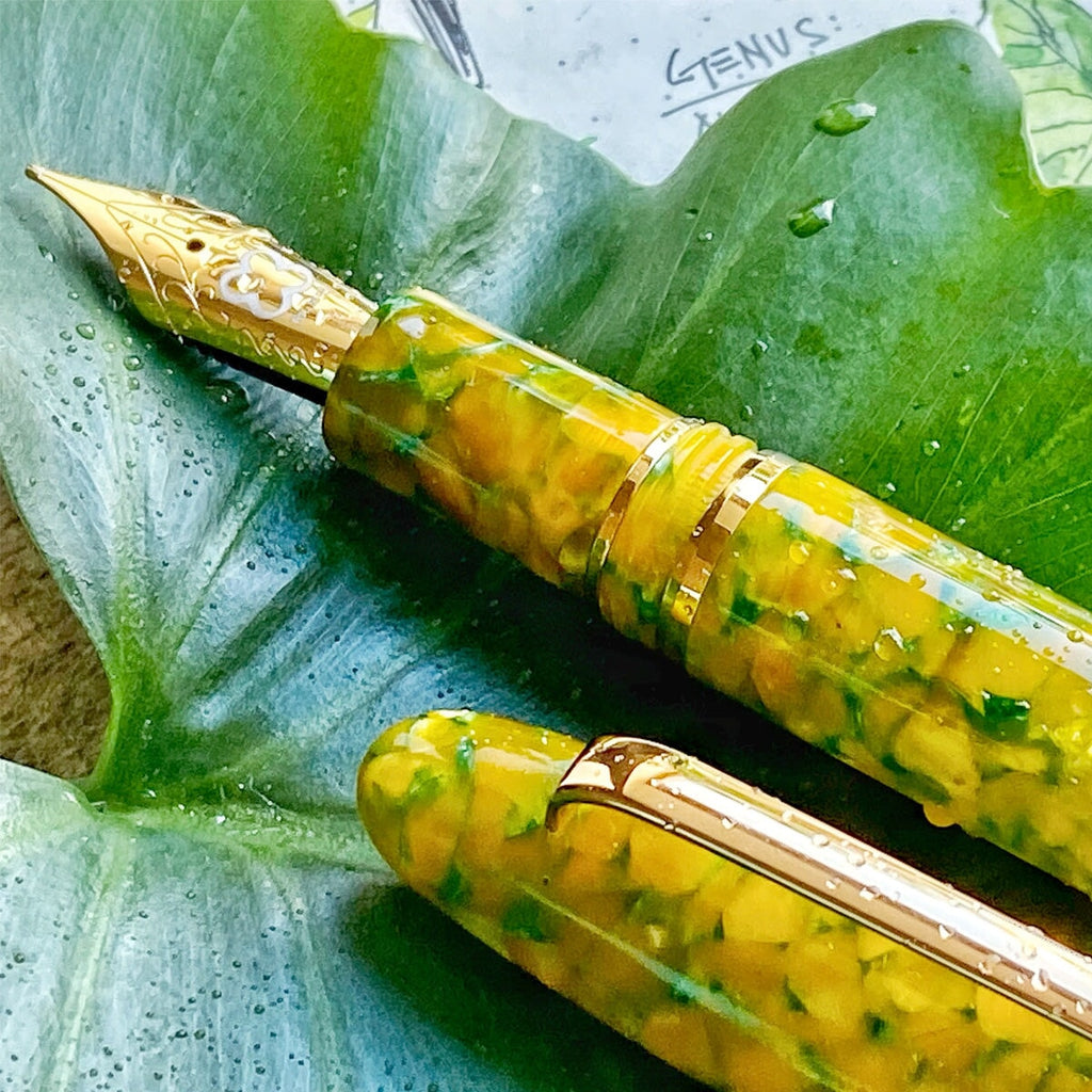Esterbrook Estie - Rainforest / Gold - Journaling (Gena Custom) Fountain Pen