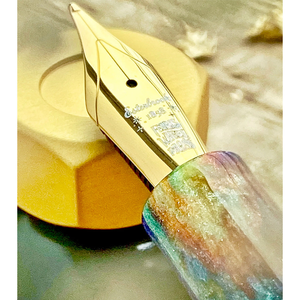 Esterbrook x Ferris Wheel Press Nebulous Plume Pen and Ink Set - Broad