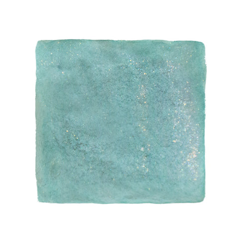 Goryeo Celadon (Shimmer) - 2ml fountain pen ink by Dominant Industry, featuring a pale aqua hue with sparkly flecks in a plush, soft texture.