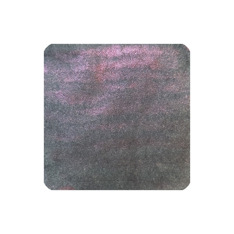 Ferris Wheel Press Bestiary Series - Granite Guardians Shimmer fountain pen ink, 85ml. Dark-gray texture with pinkish-purple shimmer, capturing a mystical, stone-like appearance.