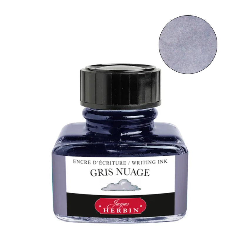Jacques Herbin Gris Nuage - 30ml Bottled Ink