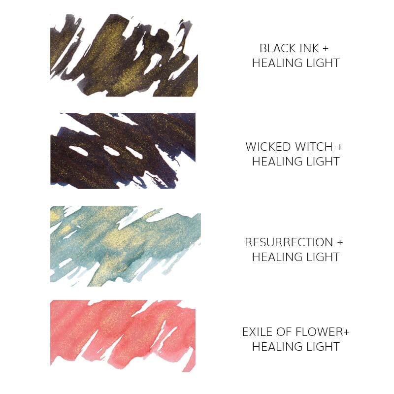 Wearingeul Healing Light (Wizard of Oz) Glitter Potion - 10ml Bottled Ink