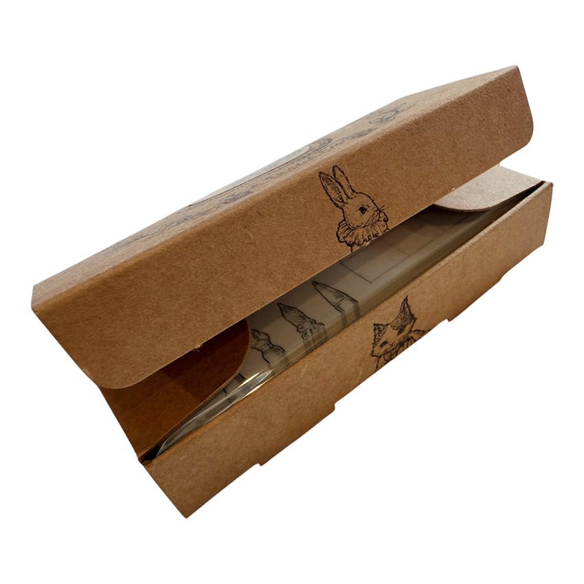 Dominant Industry Ink Swatch Takasago Paper (Tea Time) Paper