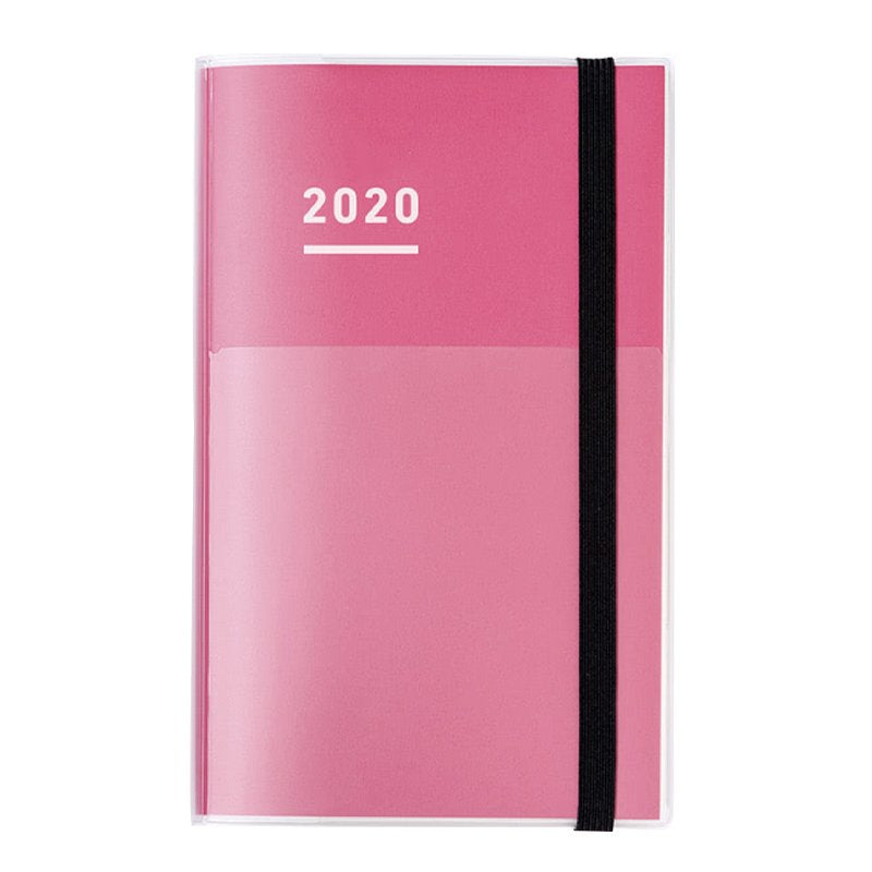 Kokuyo Jibun Techo 2020 Planner 3-in-1 Kit - A5 Slim (Pink) Planners