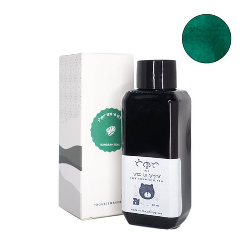 Troublemaker Inks Kawasan Teal - 60ml Bottled Ink
