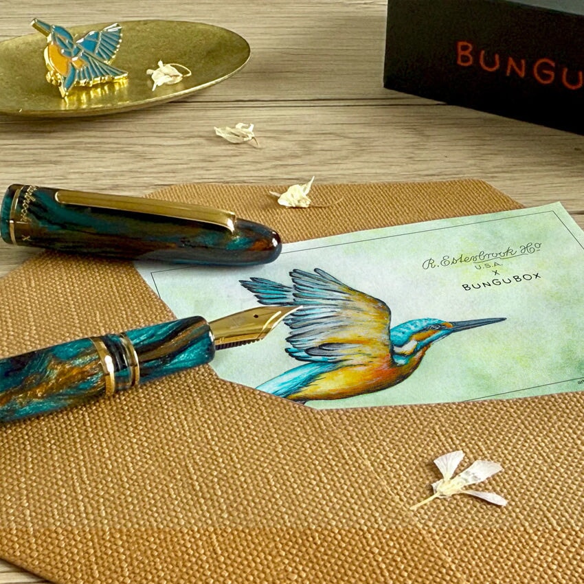 Esterbrook Esterbrook x BUNGUBOX Kingfisher Blotter Paper Accessories