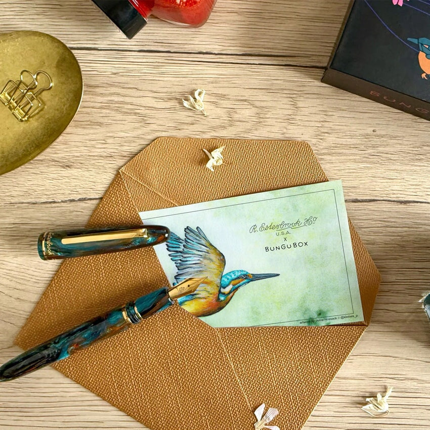 Esterbrook Esterbrook x BUNGUBOX Kingfisher Blotter Paper Accessories