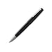 Lamy 2000 - Medium pen with black barrel, silver cap, and metal nib; features a streamlined, matte finish design ideal for everyday writing.