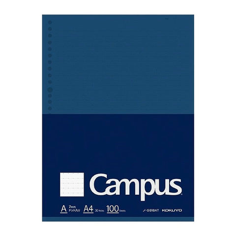 Kokuyo Campus Business A4 Loose Leaf - 7mm dotted rule (100 Sheets) Paper