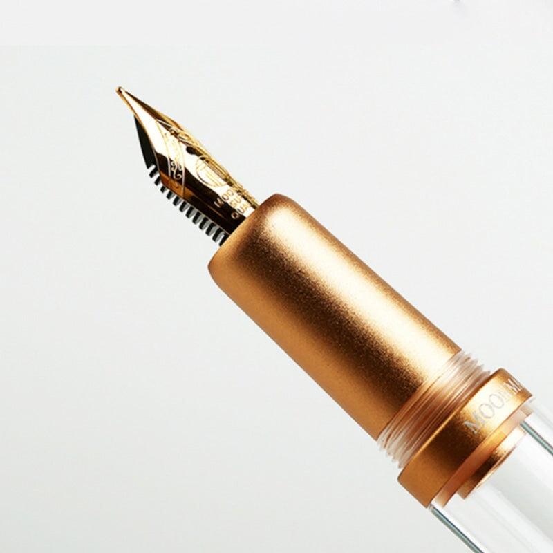 Moonman/Majohn M2 Plus (Gold) - Fine Fountain Pen