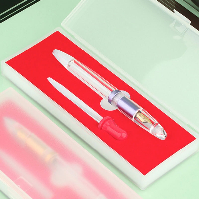 Moonman/Majohn M2 Plus (Purple) - Fine Fountain Pen