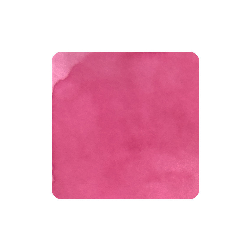 Tono & Lims Maboroshi まぼろし fountain pen ink, 30ml, solid pink color swatch with subtle tonal variations, ideal for Japanese stationery enthusiasts.