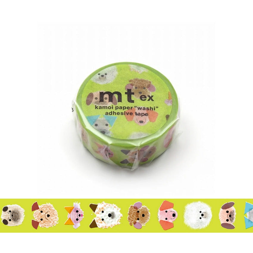 MT Masking Tape MT Ex Washi Tape - Dogs Washi Tape