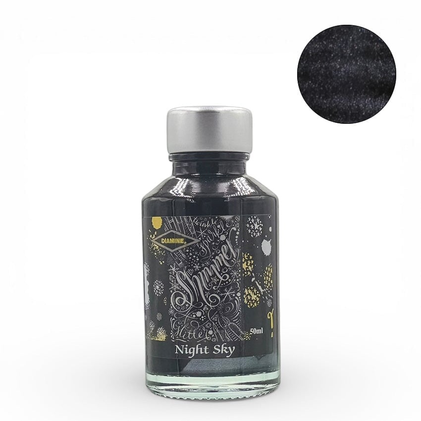 Diamine Night Sky (Shimmer) - 50ml Bottled Ink