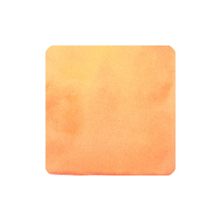 Project Ink No.071 Jeju Surprise Lily - 2ml, shown as a flat orange square with rounded corners, indicating its vibrant, smooth-flowing ink in a sample size.