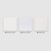Wearingeul Nobile Notebook - A5 (Blank) features off-white, fountain pen friendly Nobile paper, showcased alongside Impression and Reservoir paper swatches for texture and ink color comparison.