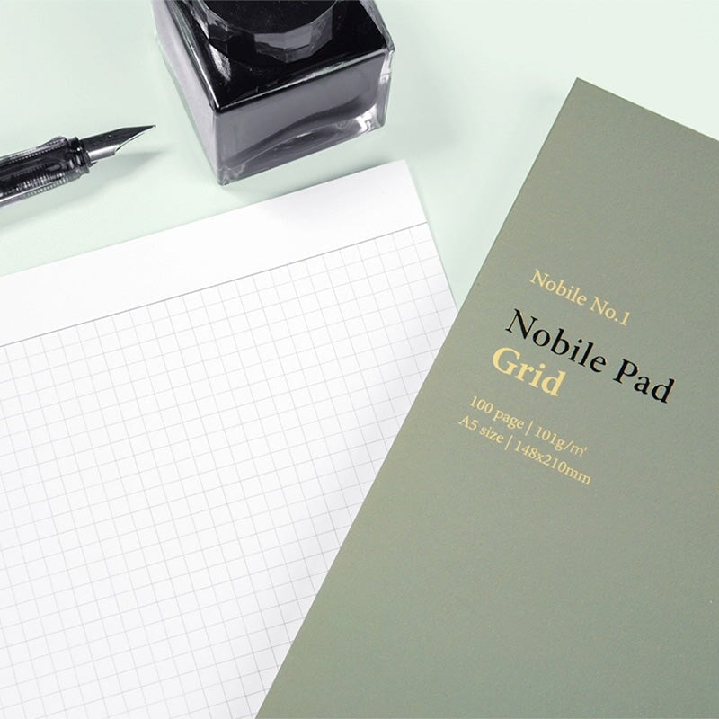 Wearingeul Nobile Notepad - A5 (Grid) Notepads