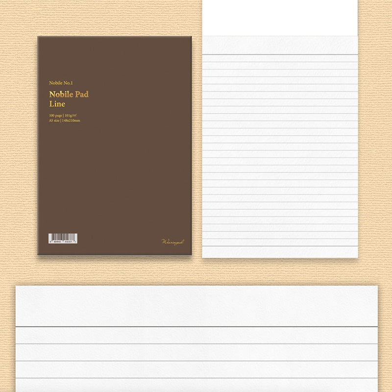 Wearingeul Nobile Notepad - A5 (Ruled) Notepads