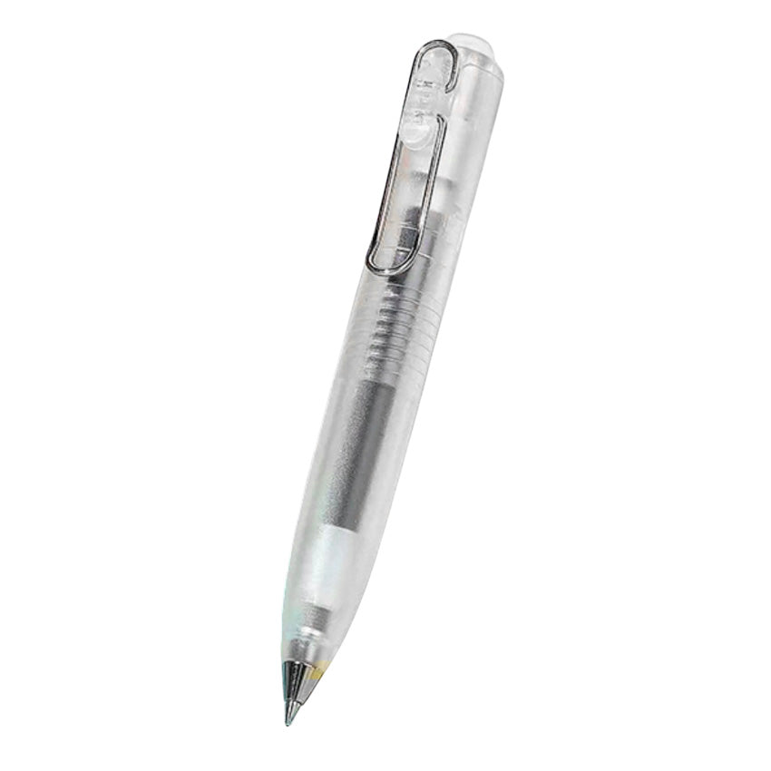 Uni-ball One P Gel Pen (Coconut Jelly) - 0.5mm, translucent design showcases ink reservoir, compact, rounded body for comfortable writing; ideal for Japanese stationery enthusiasts.