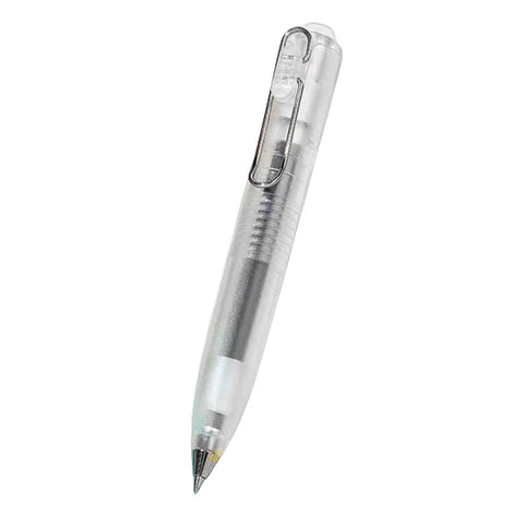 Uni-ball One P Gel Pen (Coconut Jelly) - 0.5mm, translucent design showcases ink reservoir, compact, rounded body for comfortable writing; ideal for Japanese stationery enthusiasts.