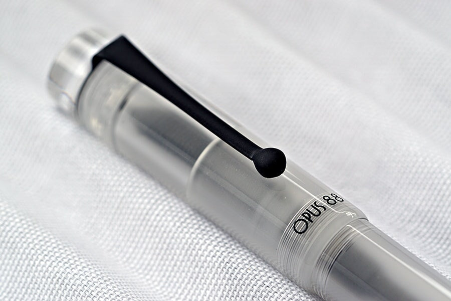 OPUS 88 Koloro Demonstrator (Clear) - Flex Fine Fountain Pen