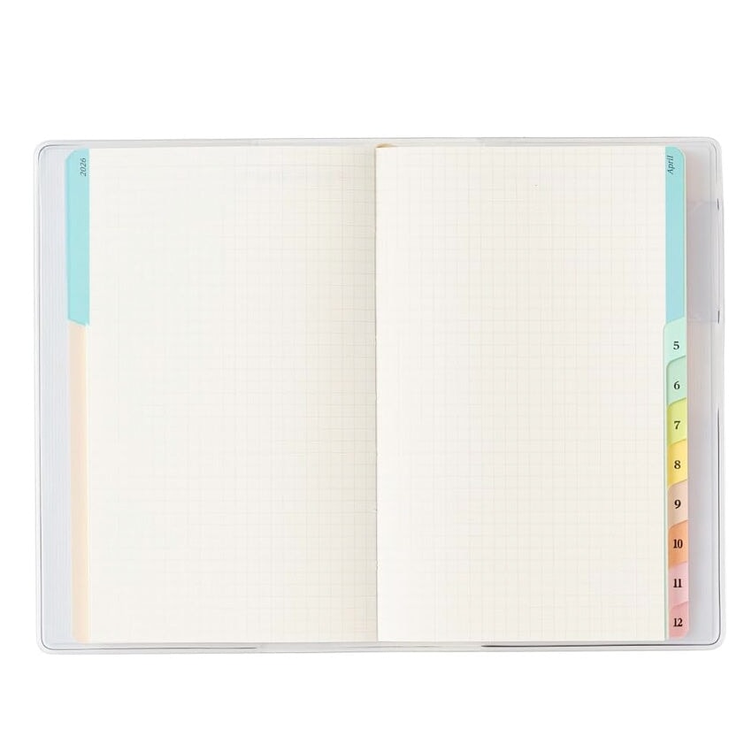 Nolty 2026 PAGEM Weekly Memo Compact - A6 (Sky Blue) Planners