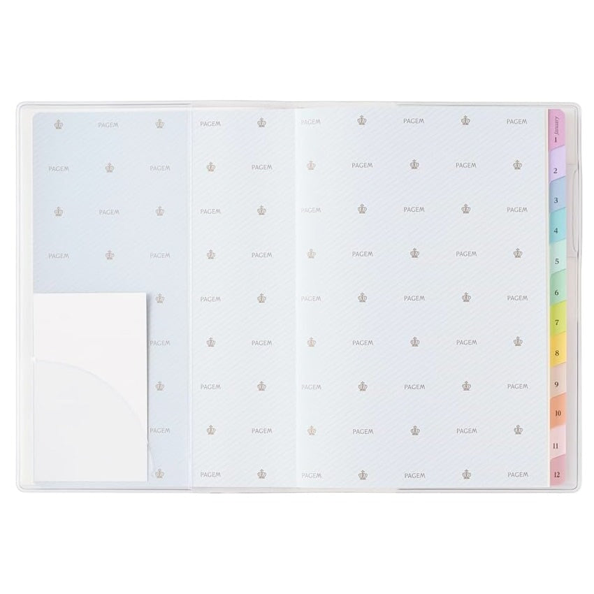 Nolty 2026 King's Brunch x PAGEM Vertical Weekly Planner - B6-i (Sweet Violet) Planners