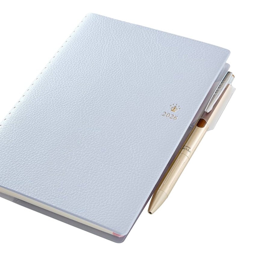 Nolty 2026 King's Brunch x PAGEM Vertical Weekly Planner - B6-i (Celeste Blue) Planners