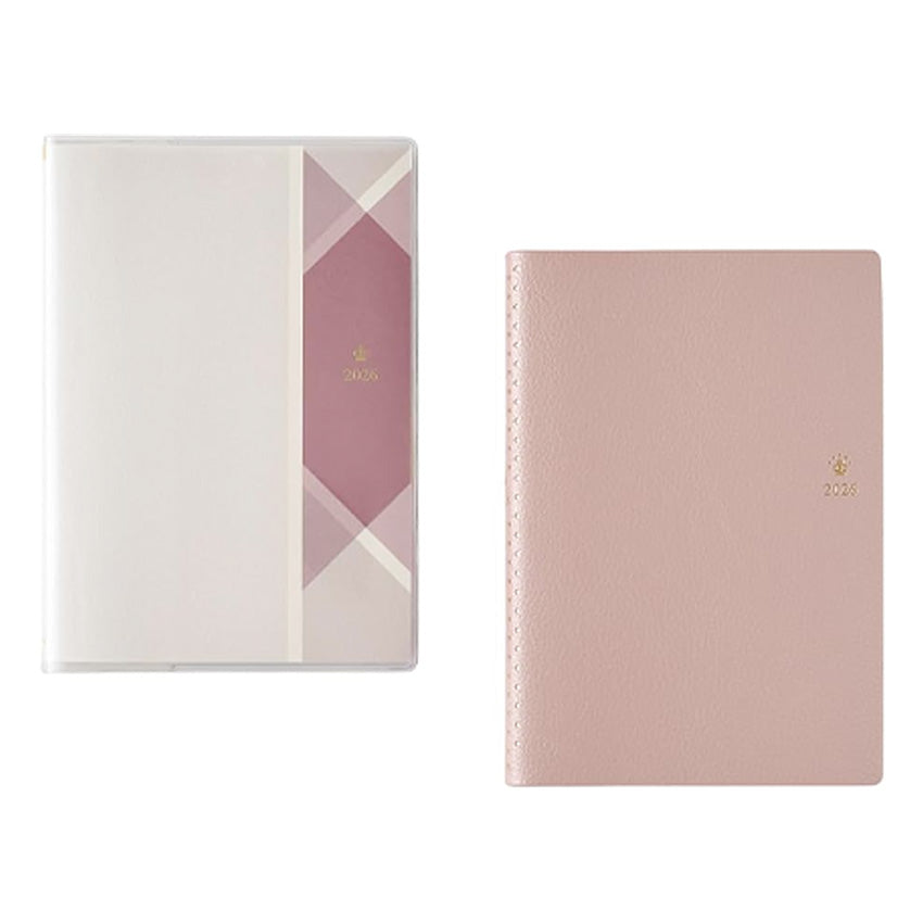 2026 King's Brunch x PAGEM Weekly with Memo Planner - B6-i (Rose Grey)