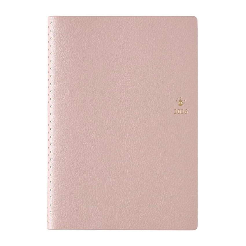 Nolty 2026 King's Brunch x PAGEM Weekly with Memo Planner - B6-i (Ruby Grey) Planners