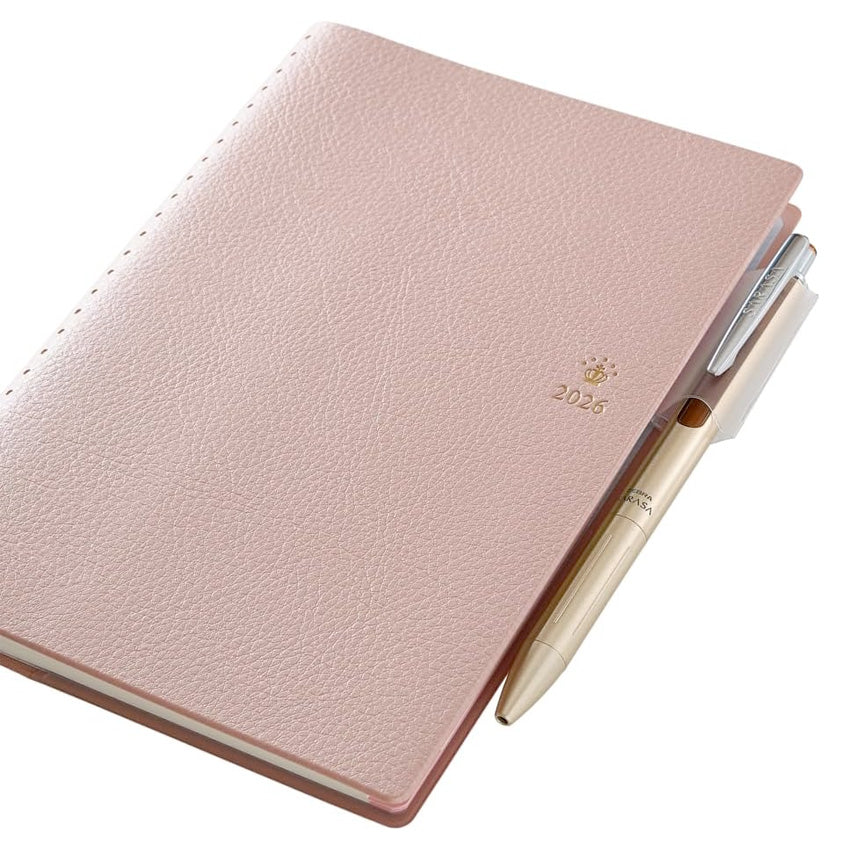 2026 King's Brunch x PAGEM Weekly with Memo Planner - B6-i (Ruby Grey)