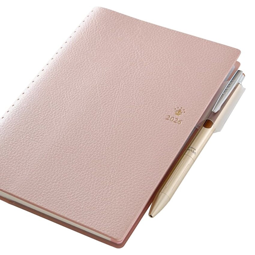 Nolty 2026 King's Brunch x PAGEM Weekly with Memo Planner - B6-i (Ruby Grey) Planners