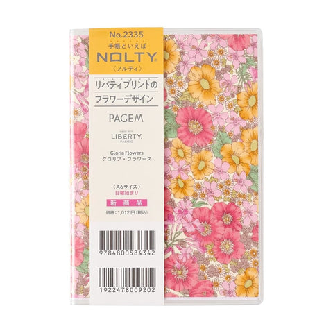 2026 PAGEM Liberty Print Monthly - A6 (Gloria Flowers)