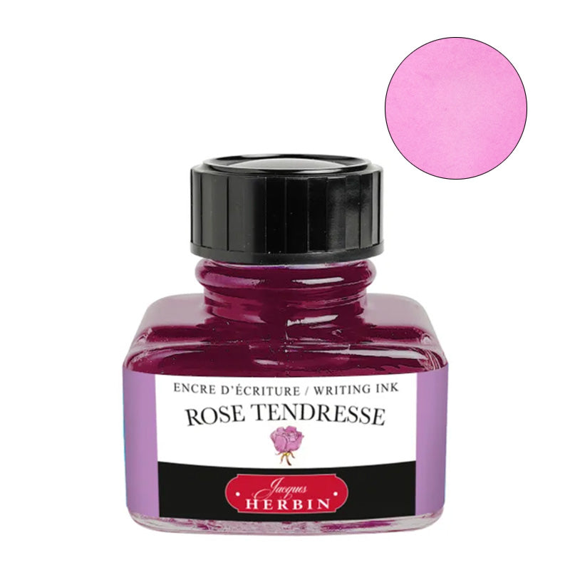 Jacques Herbin Rose Tendresse - 30ml Bottled Ink