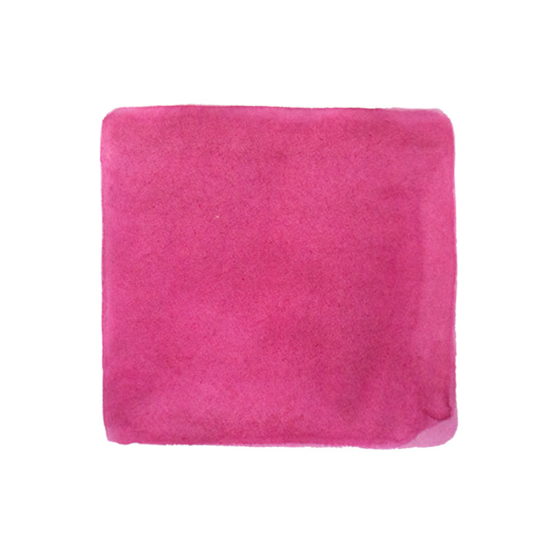 Jacques Herbin Rouge Bourgogne fountain pen ink, 30ml, displayed as a folded plush fabric square, representing the dye-based ink's soft, rich texture.