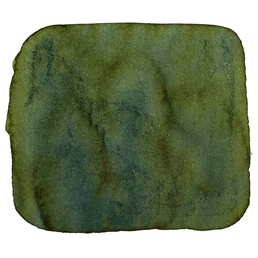 Ink Studio #370 - 2ml features a muted green swatch, showcasing Sailor's expertly curated dye-based ink collection in a compact sample size.