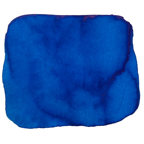 Ink Studio #441 - 2ml: An abstract swatch of deep blue dye-based ink with tonal variations, showcasing Sailor's curated color collection.