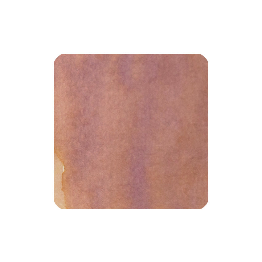 Sepia Hour - 2ml ink sample by Troublemaker Inks, features an abstract brown-orange wash on textured paper, ideal for testing unique shading and tones.