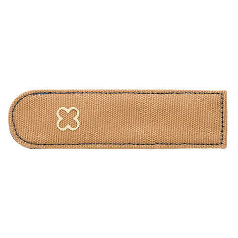 Pen Pocket Canvas Sleeve (Tan)