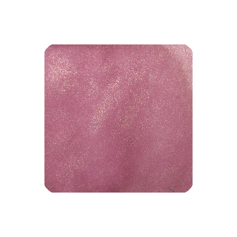 Tono & Lims Strawberry Choco いちごちょこ shimmer fountain pen ink, 30ml. Close-up of pink glittery texture, showcasing its vibrant, metallic finish.