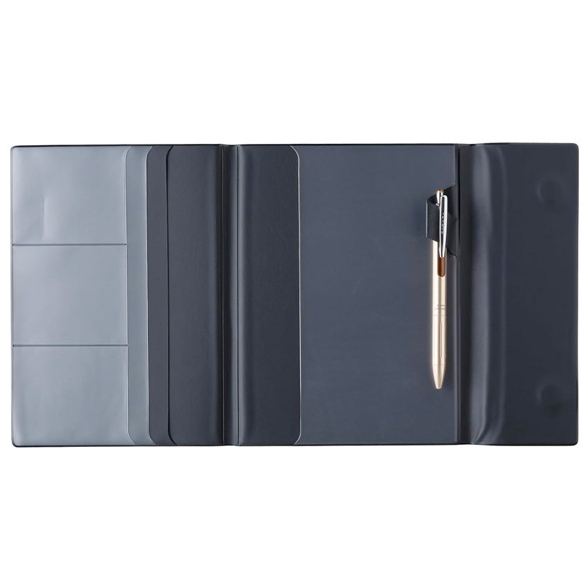 TiO Planner Cover with Flap - Black (A5)