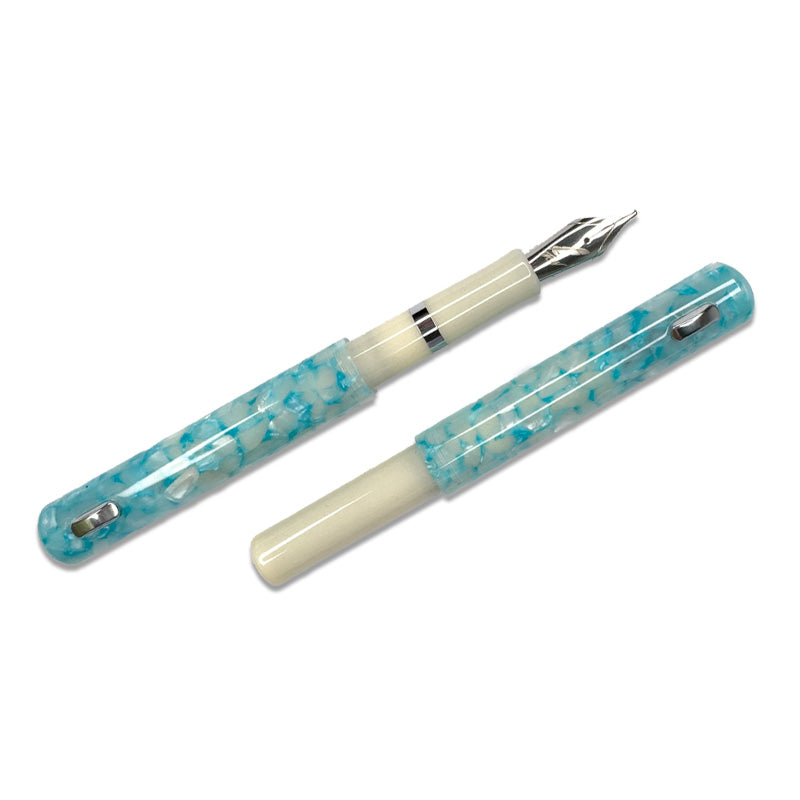 Pencket Fountain Pen (Turquoise) - Medium