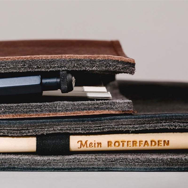 Roterfaden Taschenbegleiter WK_12 - Dark Brown/Grey (S) Accessories
