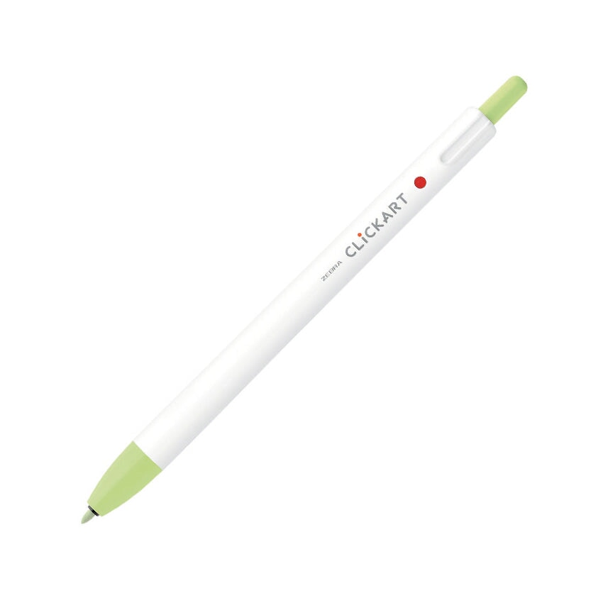 Zebra CLiCKART Retractable Marker - Leaf Green Marker Pens