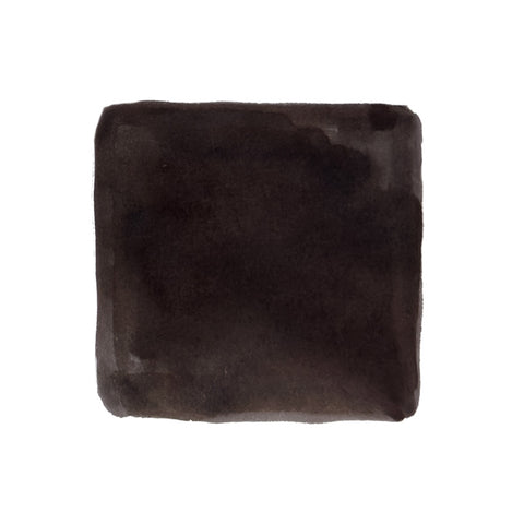 Teranishi Chemical Industry Zen / Fujiyama Irodori fountain pen ink, 12ml. Abstract dark square design, inspired by Mt. Fuji. Available at Desk Bandit, specializing in Japanese stationery.