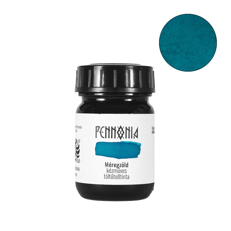Pennonia Méregzöld (Poison Green) - 50ml Bottled Ink