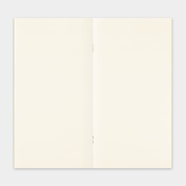 Traveler's Company #025 Cream Blank Refill (Regular) Notebook