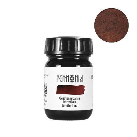Pennonia Gesztenyebarna (Chestnut Brown) - 50ml Bottled Ink