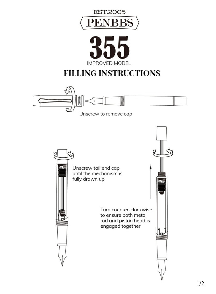 PENBBS 355 - Infinite / Duotone #2 (Fine) Fountain Pen