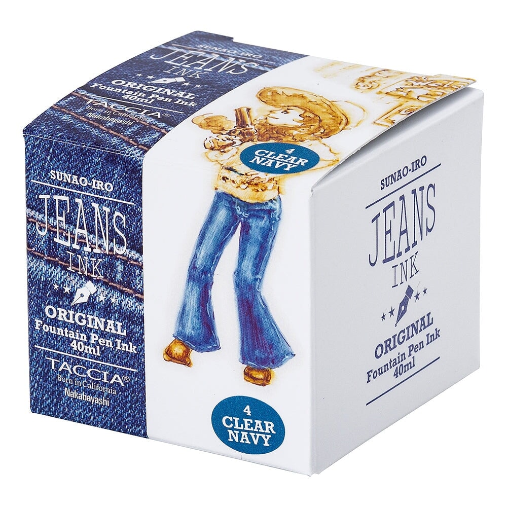 Taccia Clear Navy (Jeans) - 40ml Bottled Ink